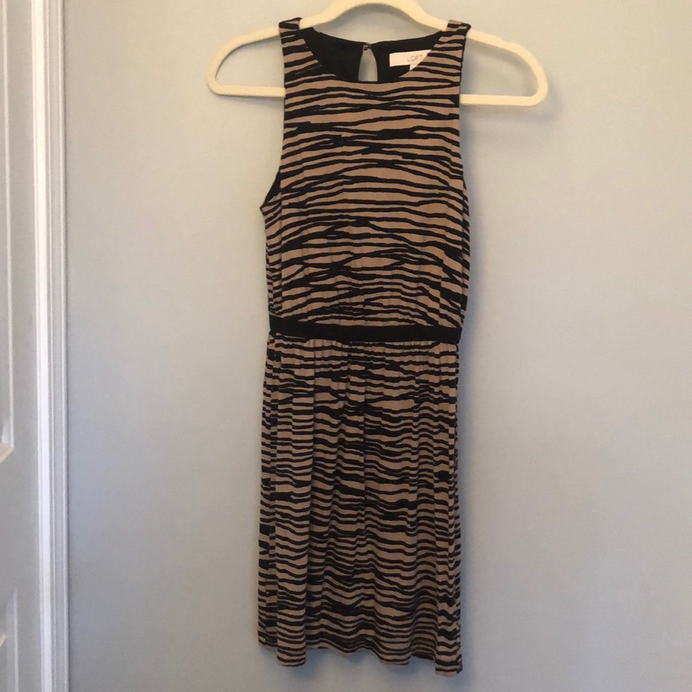Loft printed dress